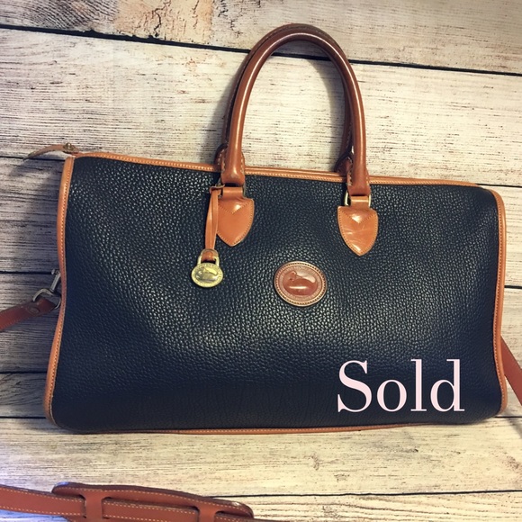 Dooney & Bourke Handbags - SOLD! DOONEY & BOURKE Vintage AWL Leather BRIEFBAG